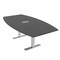Skutchi Designs 45 in W, 71.5 in L, 29 in H, Engineered Wood Top, Grey HAR-BOT-46x72-T-ELEC-ASIANNIGHT - alternate 1